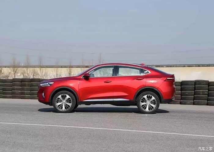 哈弗f7x轿跑车型动感来袭