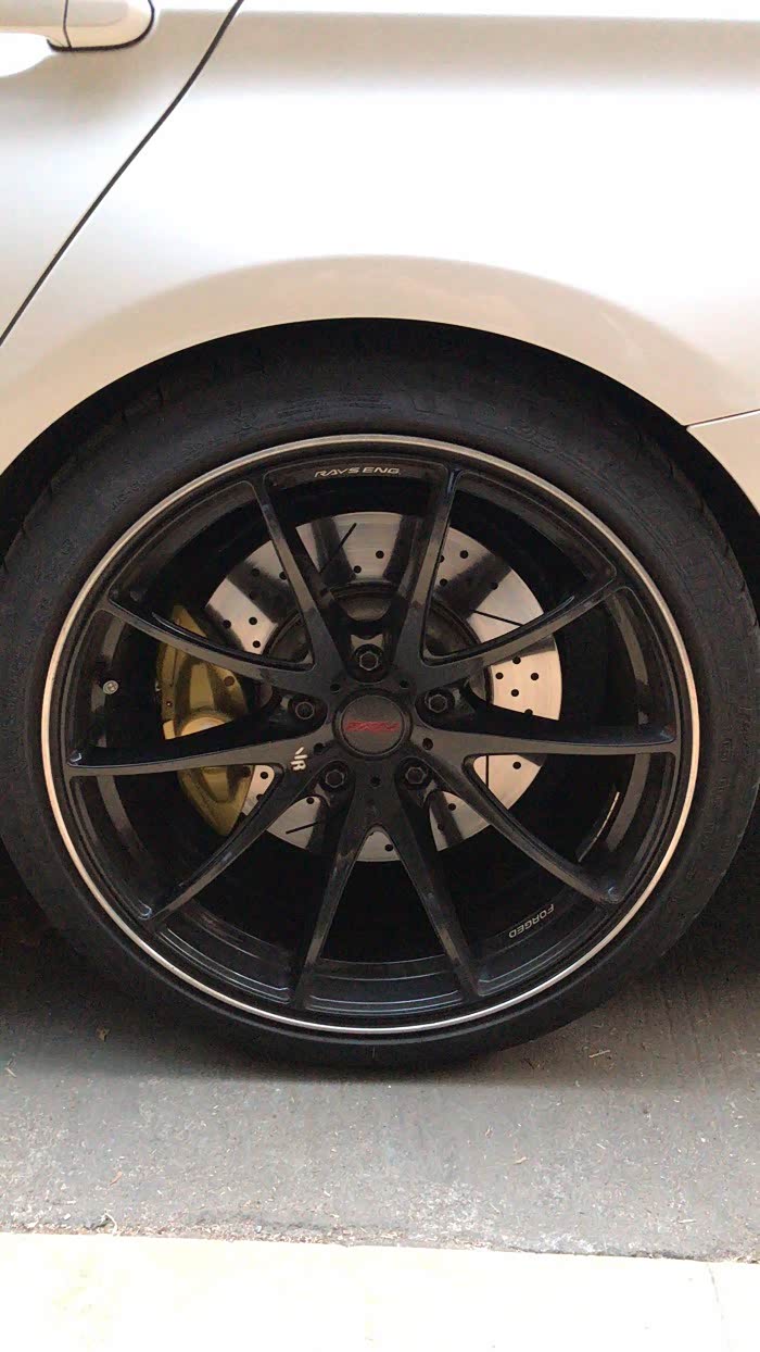 出宝马三系raysg2519寸轮毂