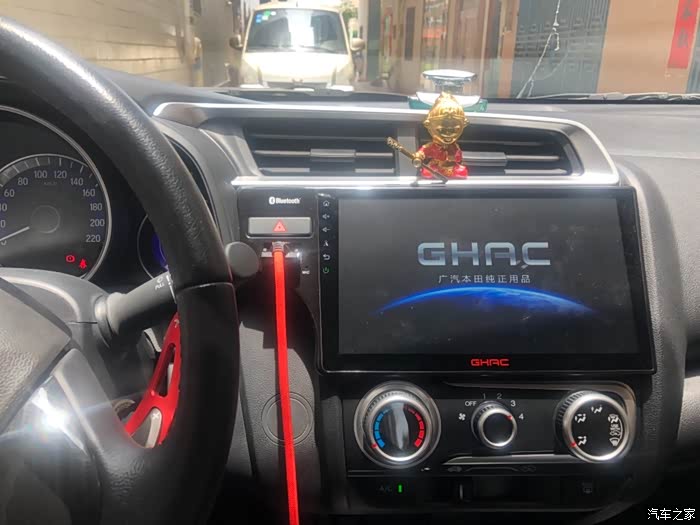 18款飞度原厂ghac导航屏