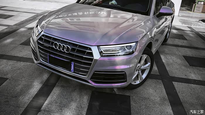 【图】梦幻浪漫 | 奥迪q5改色梦幻火山灰_奥迪q5/q5l论坛_汽车之家