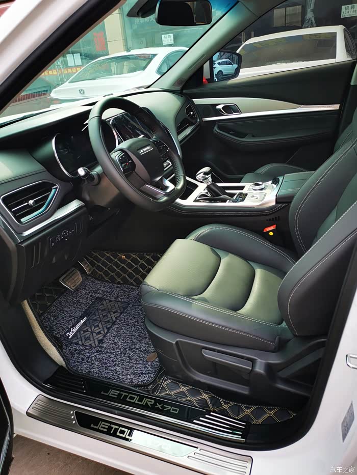 静下心来来看看捷途x70的内饰