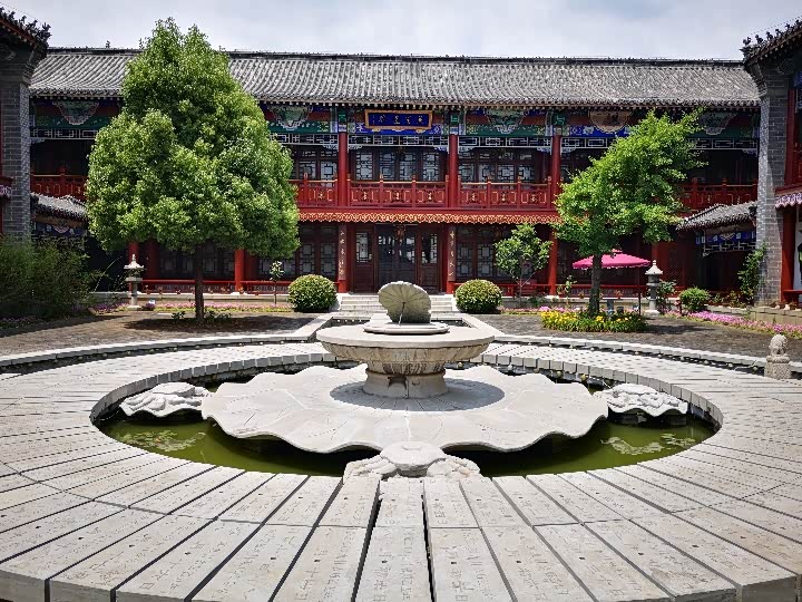 cs35plus古典美置身鲁班草堂拍大片