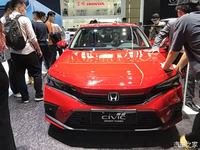 2021思域看车车展上看第十一代思域