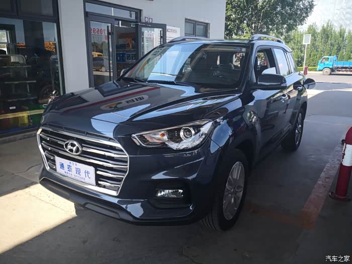 【图】纪念一下提车18款ix35,午夜蓝_北京现代ix35论坛_汽车之家论坛