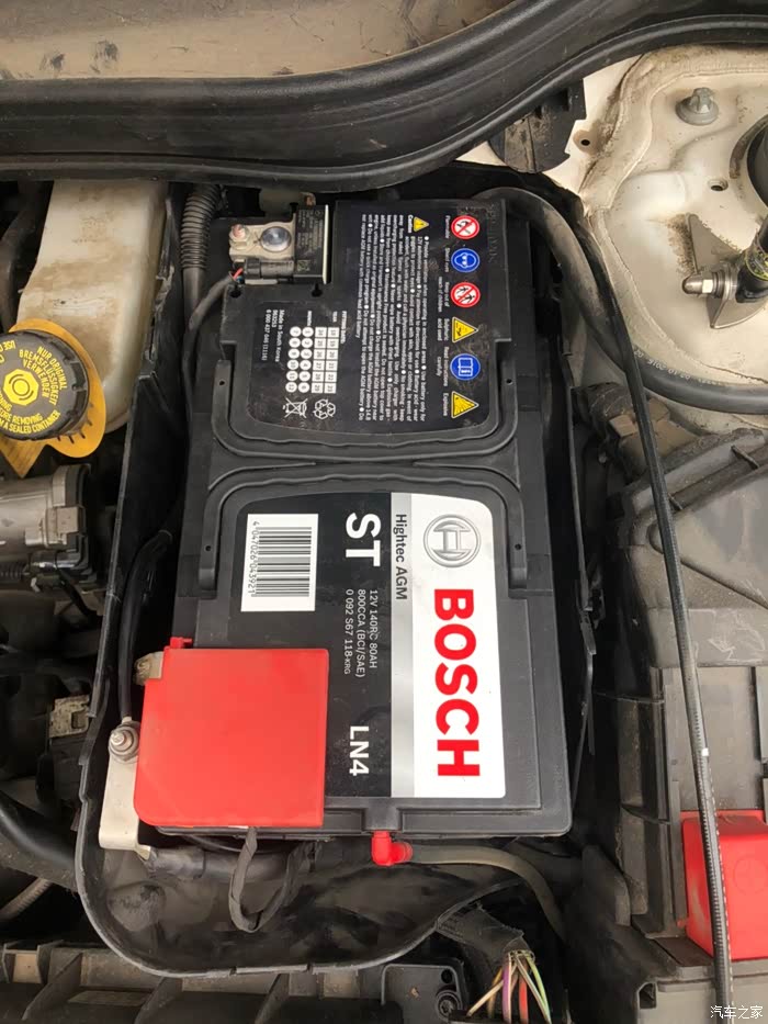 【图】gla220使用四年更换电瓶_奔驰gla论坛_汽车之家论坛