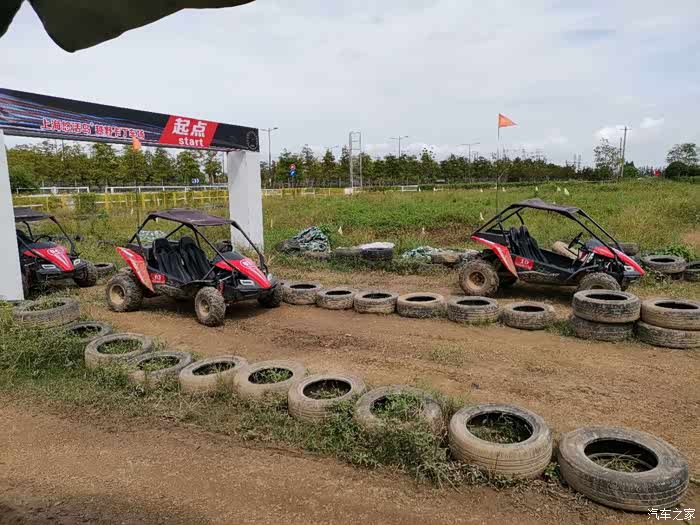 上海艾瑞泽车友会长兴岛越野卡丁车游玩记