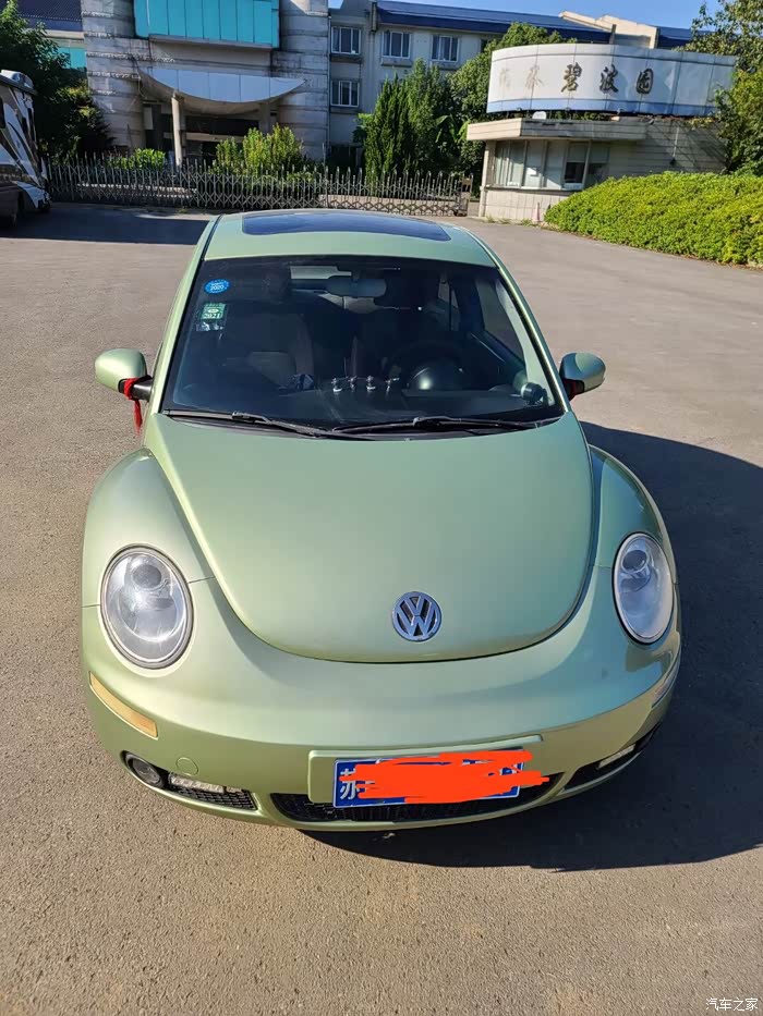 无锡绿色甲壳虫自用车20自吸爱信6at变速箱09年的车大部分原车漆