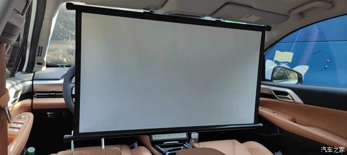 体验小鹏p5diy的投影