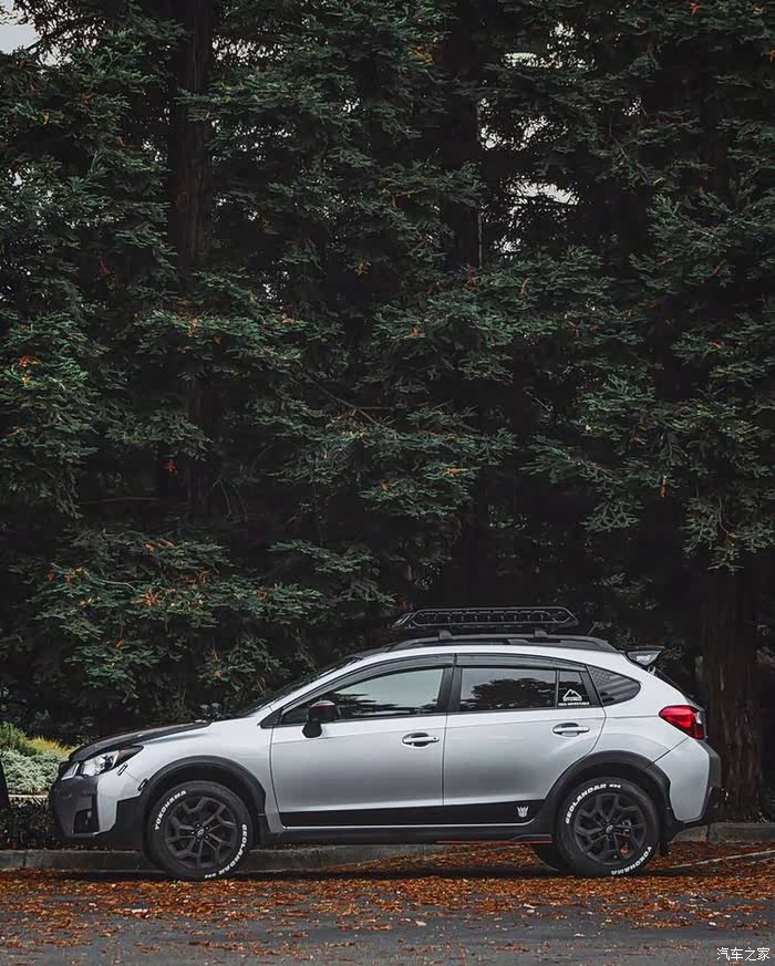 斯巴鲁xv改装,可以,这很拉力