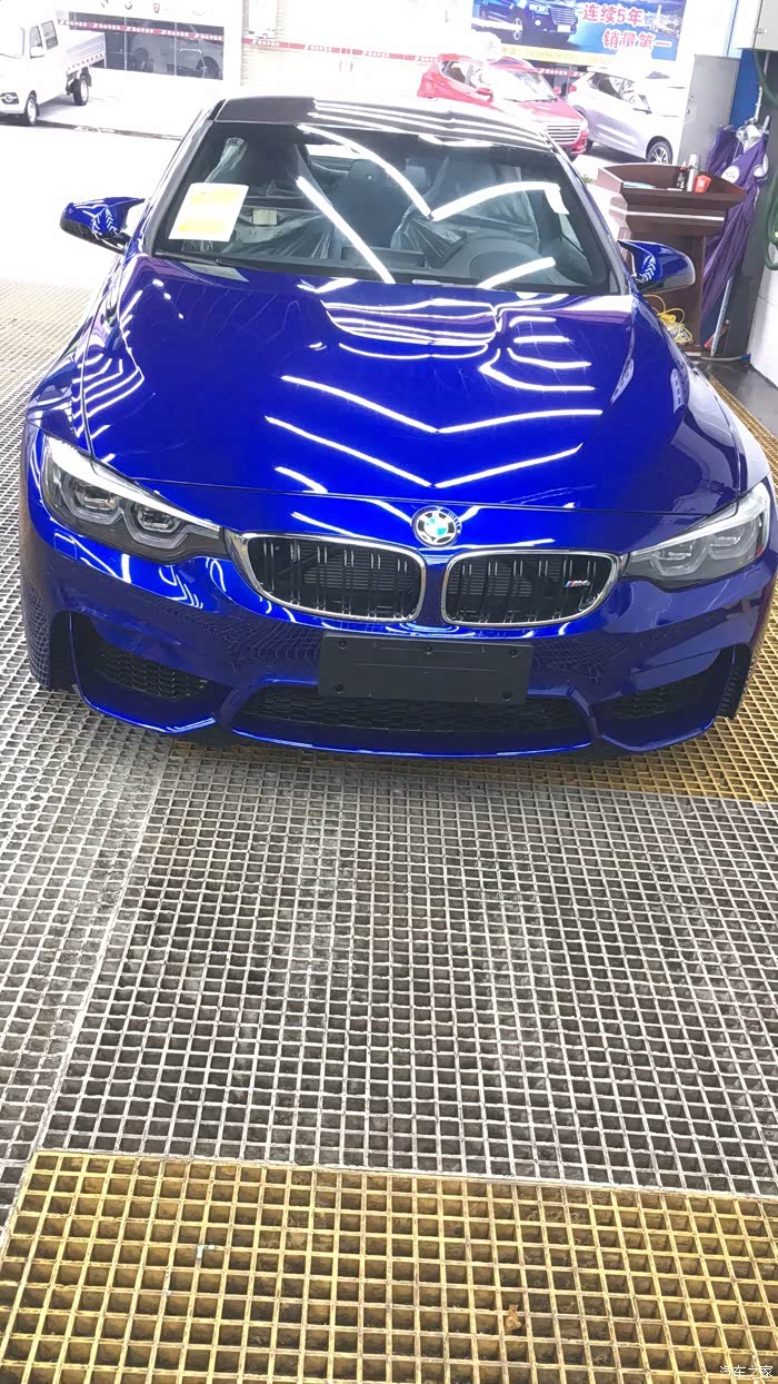 终于圆梦圣马力诺蓝m4提车作业