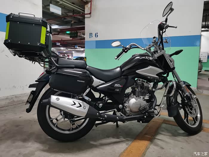 晒晒我的野摩托