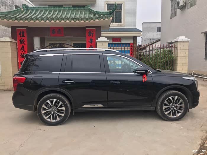 外表小改,黑武士gs8,更加霸气,运动