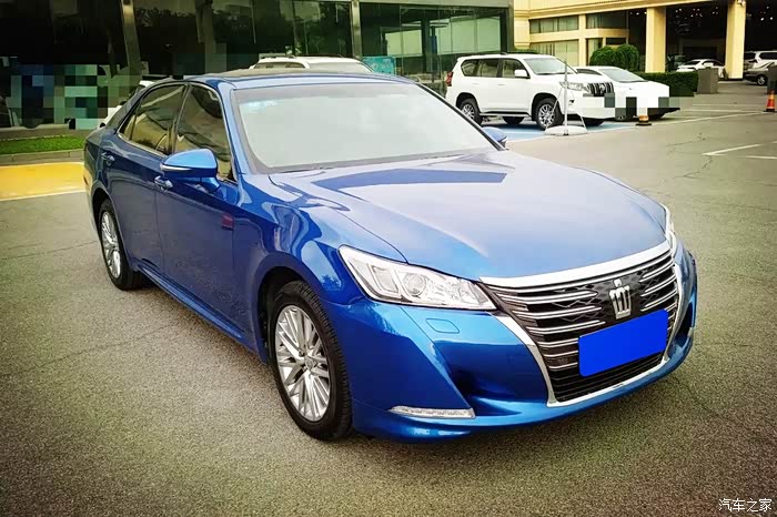 【图】蓝色皇冠入手40000公里依然很帅!_皇冠论坛_汽车之家论坛