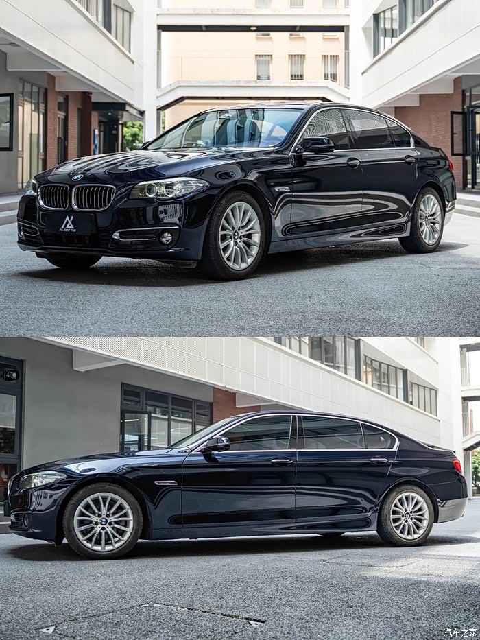 宝马五系换个颜色看看