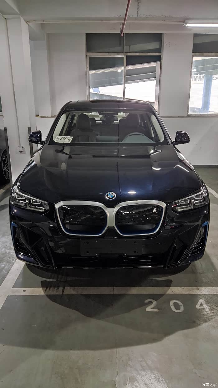 【图】今天提车黑外棕内20211217_宝马ix3论坛_汽车之家论坛
