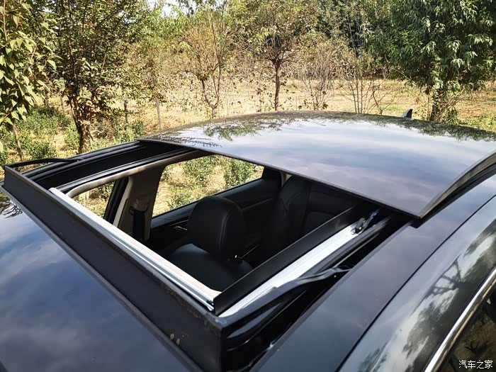 自驾锐程cc体验美好生活感受超大全景天窗