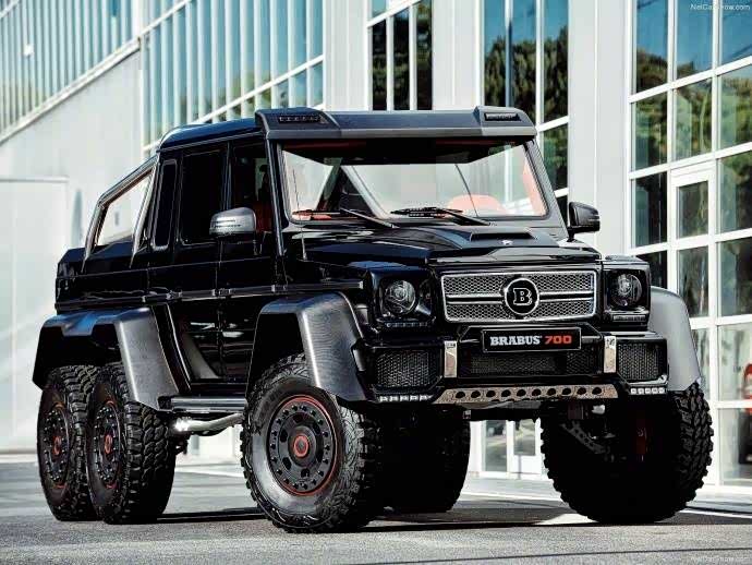 巴斯博g级6x6威武霸气,太亮眼啦!