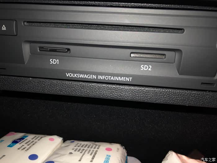 迈腾19 330豪华 插sd卡怎么没反应呢?