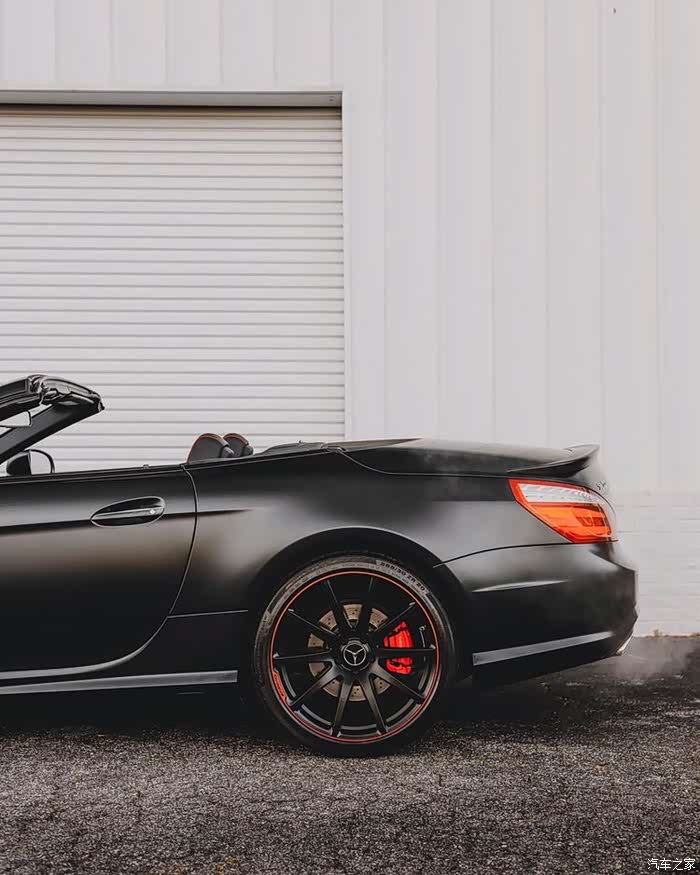 mercedes benz sl配色完美的敞篷跑车