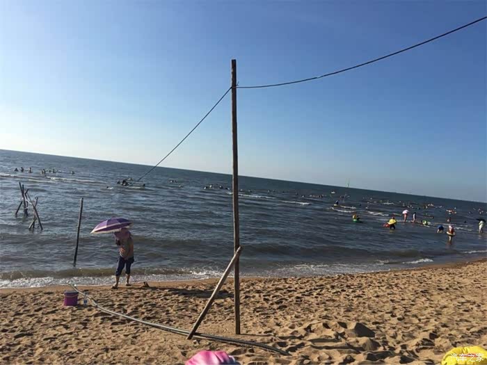 【辽宁长安车友俱乐部】开车游李官海滨浴场,感受海的清凉