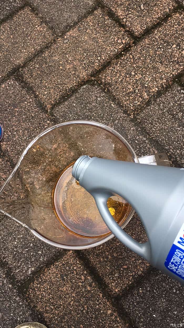 第一次diy后差速器油美孚75w90