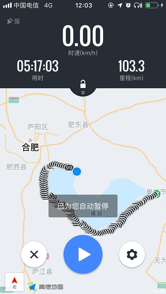 环巢湖骑行路线图图片