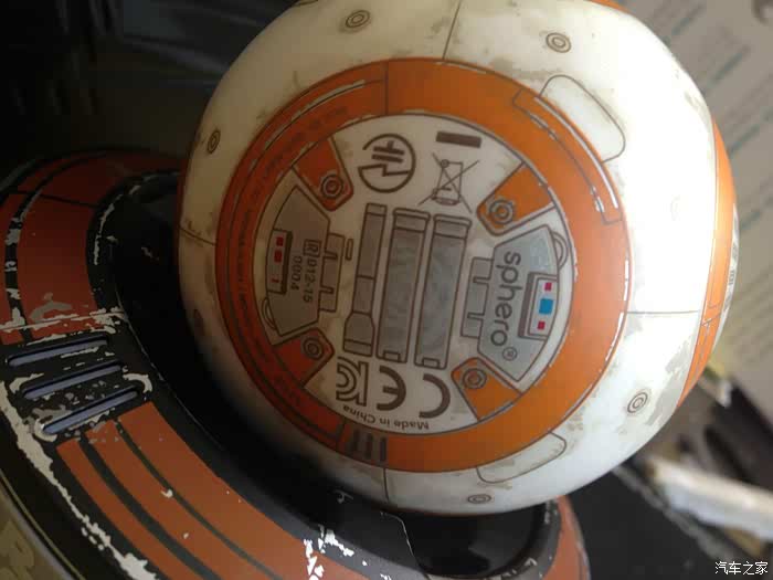 hongbbh星战迷的福音静态体验sphero战损版bb8