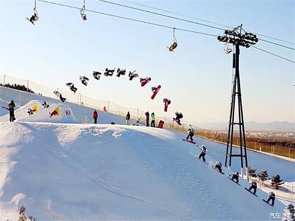晋阳湖滑雪场图片