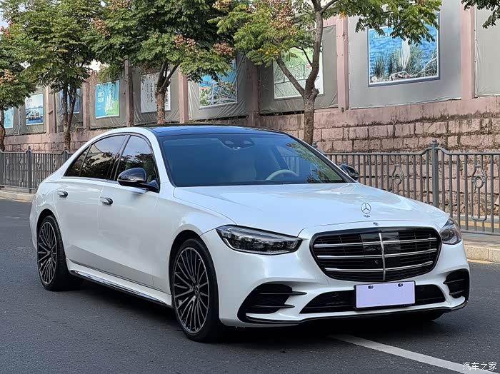 21款奔驰s级450l原版原漆