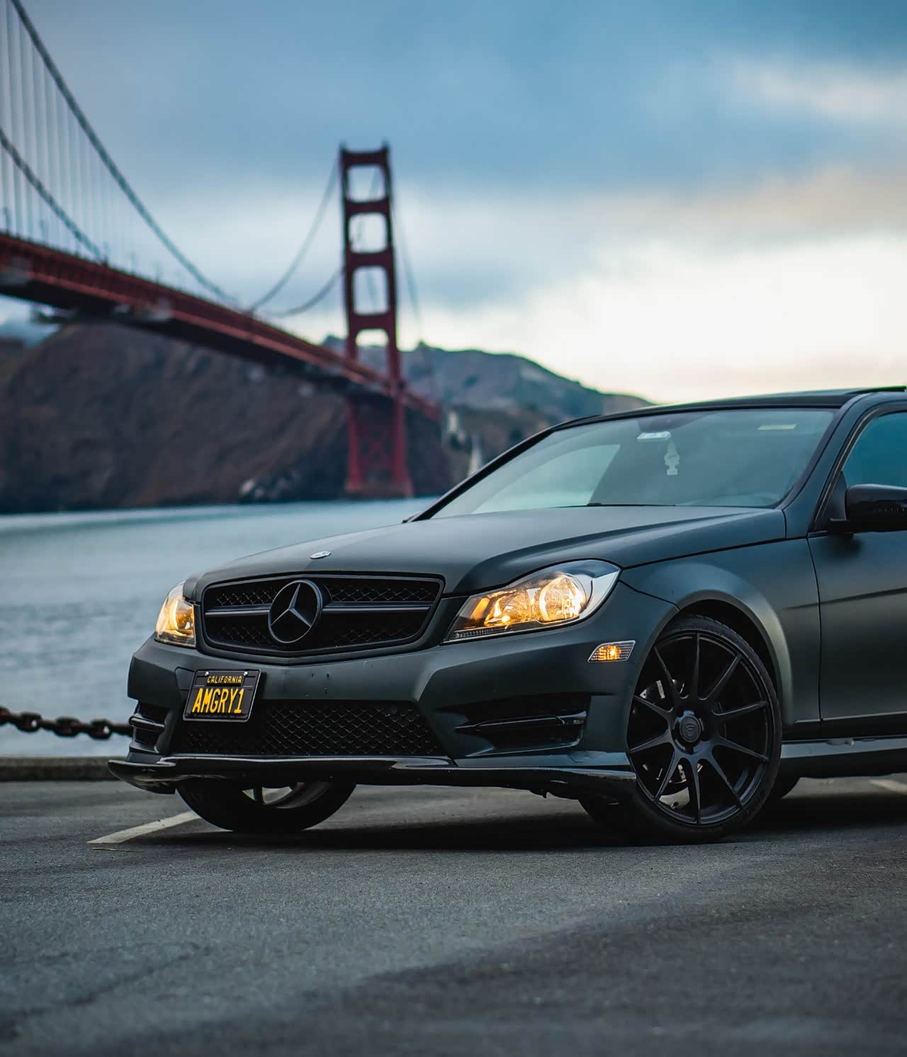 改装forgestar cf10轮毂的奔驰c250!