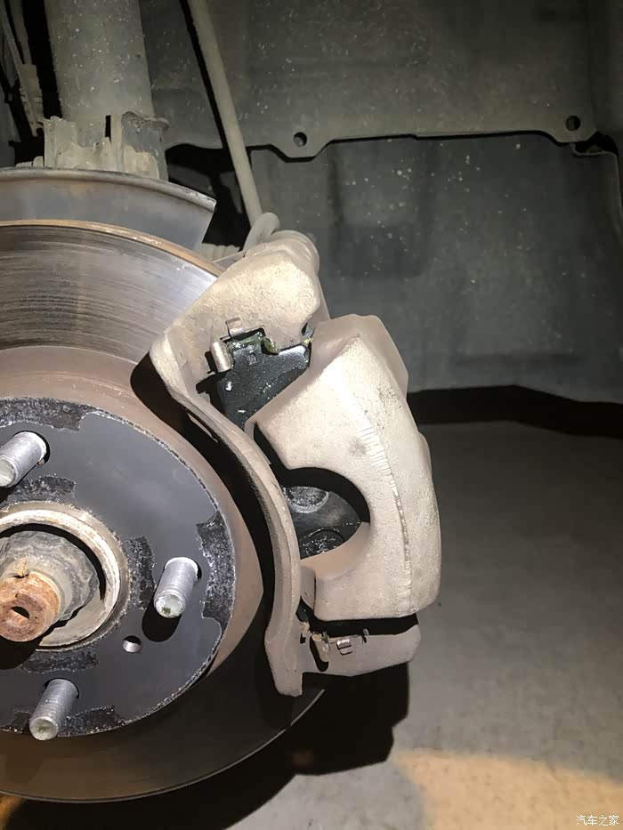 威驰更换ebc刹车片