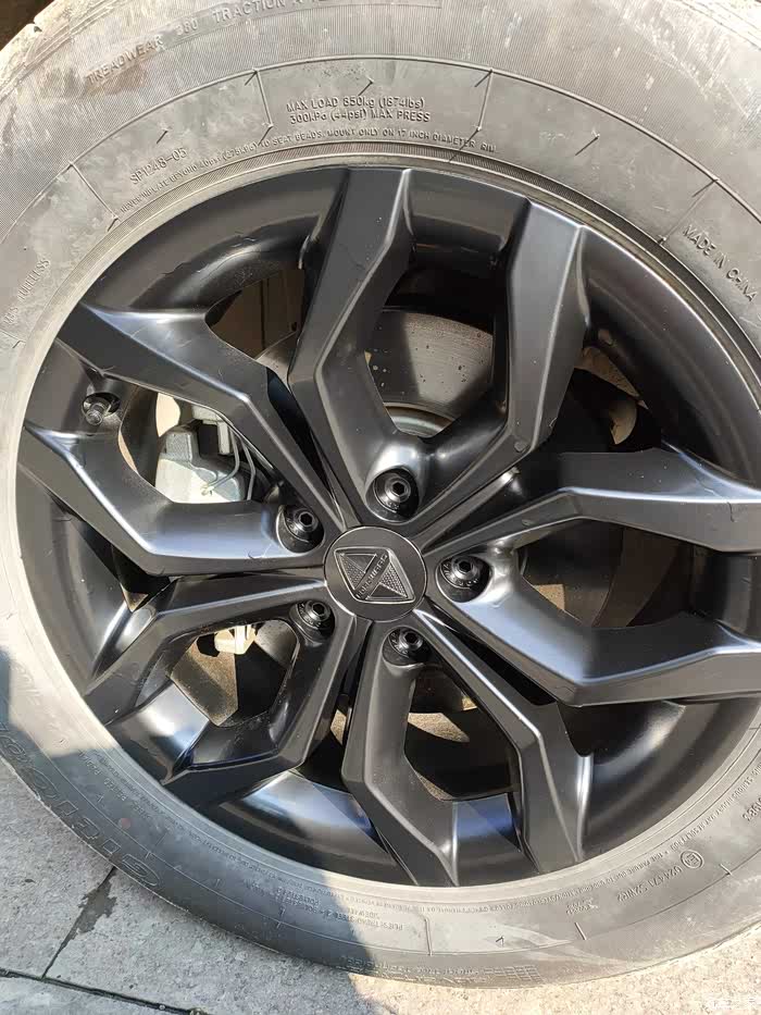 宝沃bx5 先锋轮毂喷涂方案(更新喷涂过程)申精