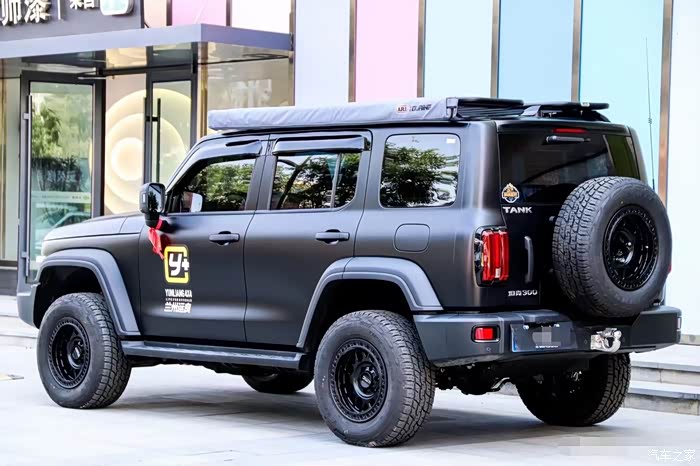 越野老炮真心推荐坦克300改色磨砂黑真的很酷