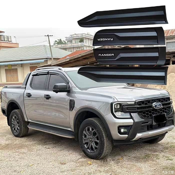【图】2023年福特ranger皮卡改装车身门边护板装饰_游骑侠ranger论坛