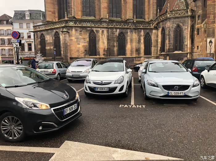【图】法国街头随拍psa,雷诺_标致508论坛_汽车之家论坛