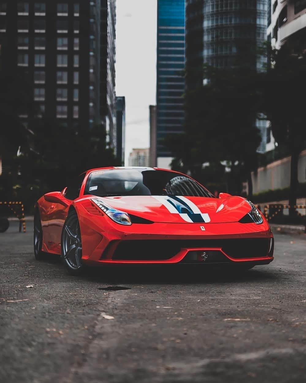 法拉利458经典红色无法超越.