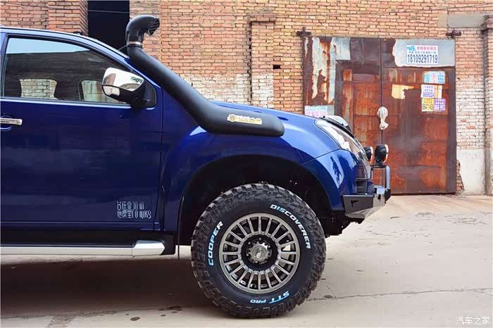 五十铃dmax改装完成内含改装前后对比图分享