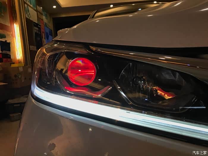 雅阁灯光升级海拉5