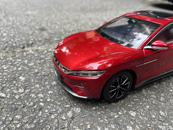 【图】【模型分享】有秦有汉,比亚迪1:18车模随拍_汉论坛_汽车之家