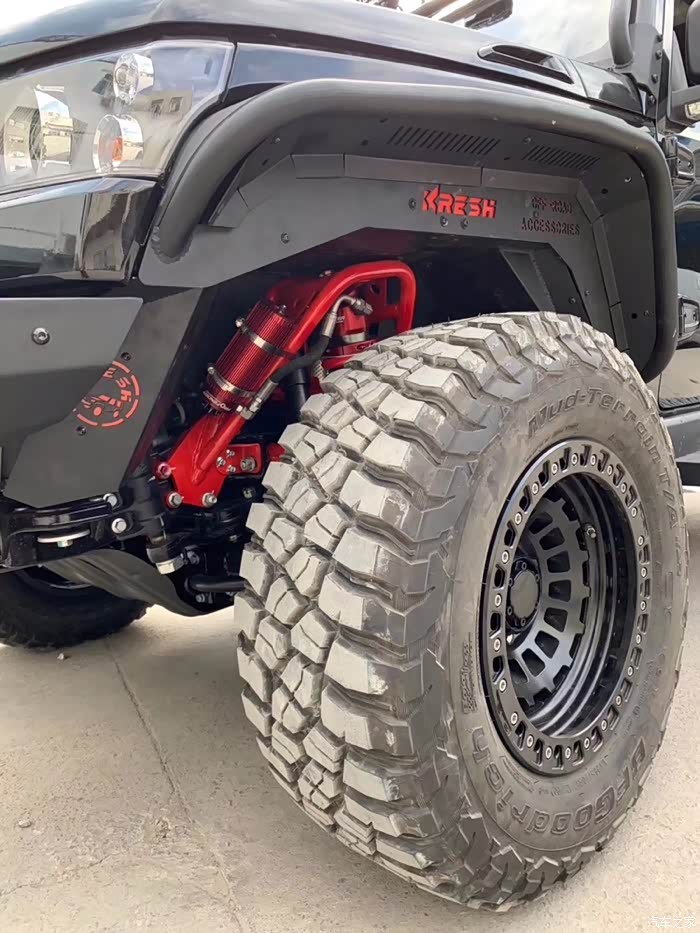 北京f40皮卡客户改装轮毂分享