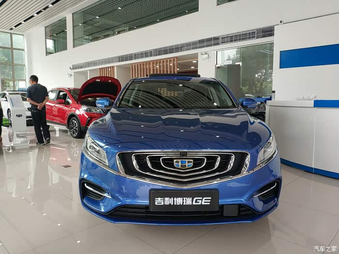 到店实拍博瑞ge后感〔phev顶配