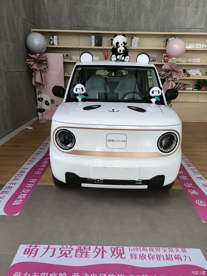吉利小熊猫真哇塞