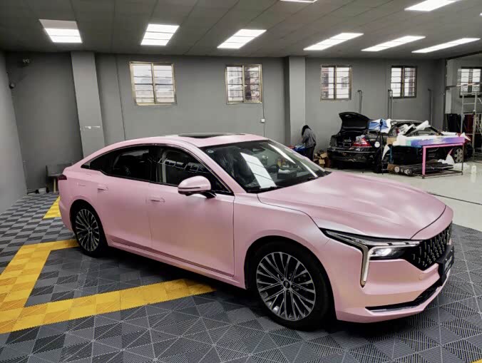 【图】奔腾b70改色樱花粉_奔腾b70论坛_汽车之家论坛