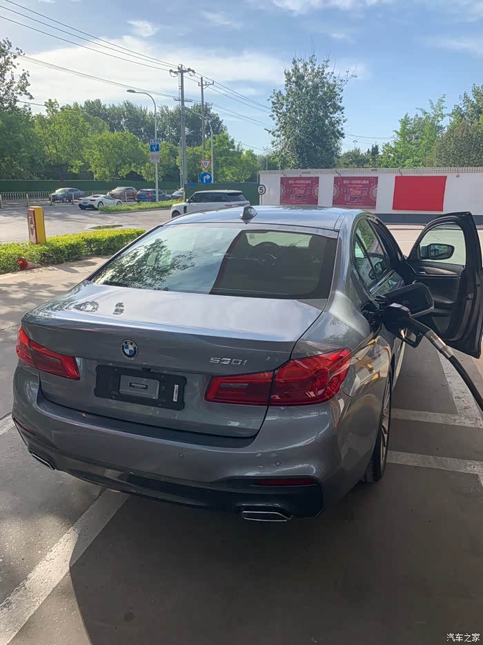 石青色标轴530i提车作业