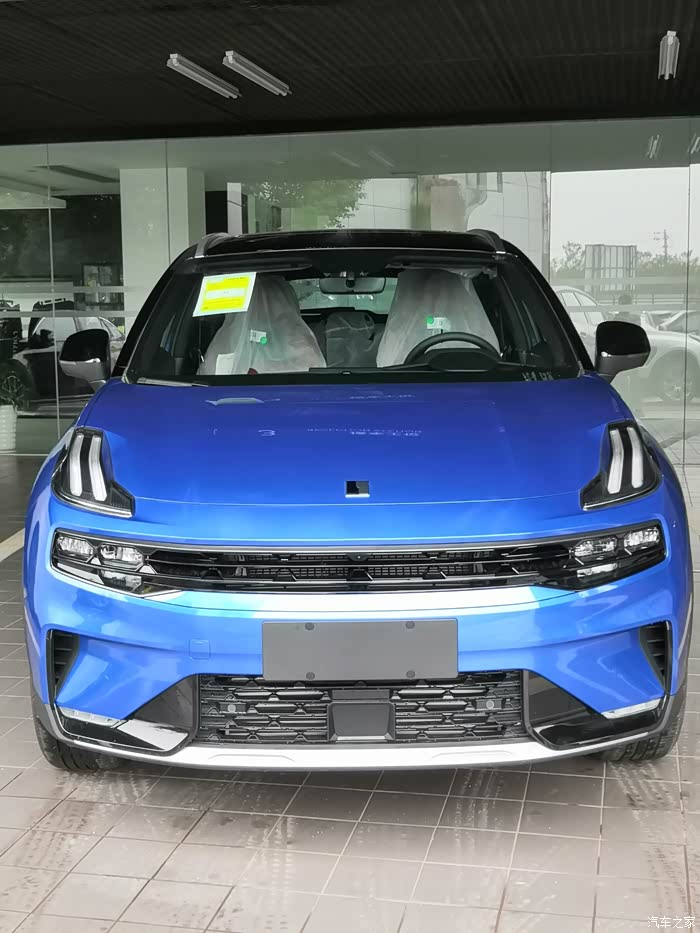 展示一下少有人提的蓝色_领克06论坛_汽车之家论坛