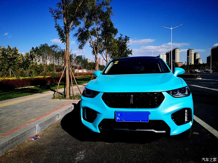 wey改色变色龙小五的蜕变