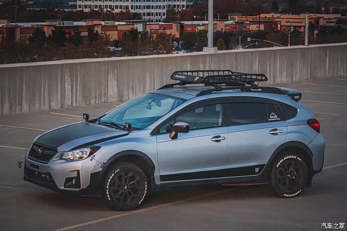 斯巴鲁xv改装,可以,这很拉力