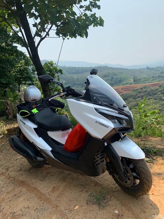 终于正规军了光阳ct250