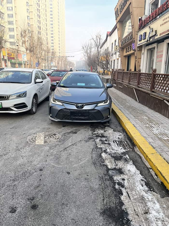 卡罗拉双擎的天青色色好看吗