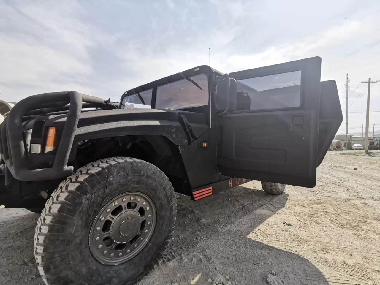 悍马h1八缸65涡轮增压柴油动力越野性能强悍拖拽力强